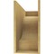 Ekena Millwork 12"W x 36"D x 24"H Classic Newport Rough Cedar Woodgrain TimberThane Corbel, Primed Tan CORUR12X36X24NEWRCPR - alternate 6